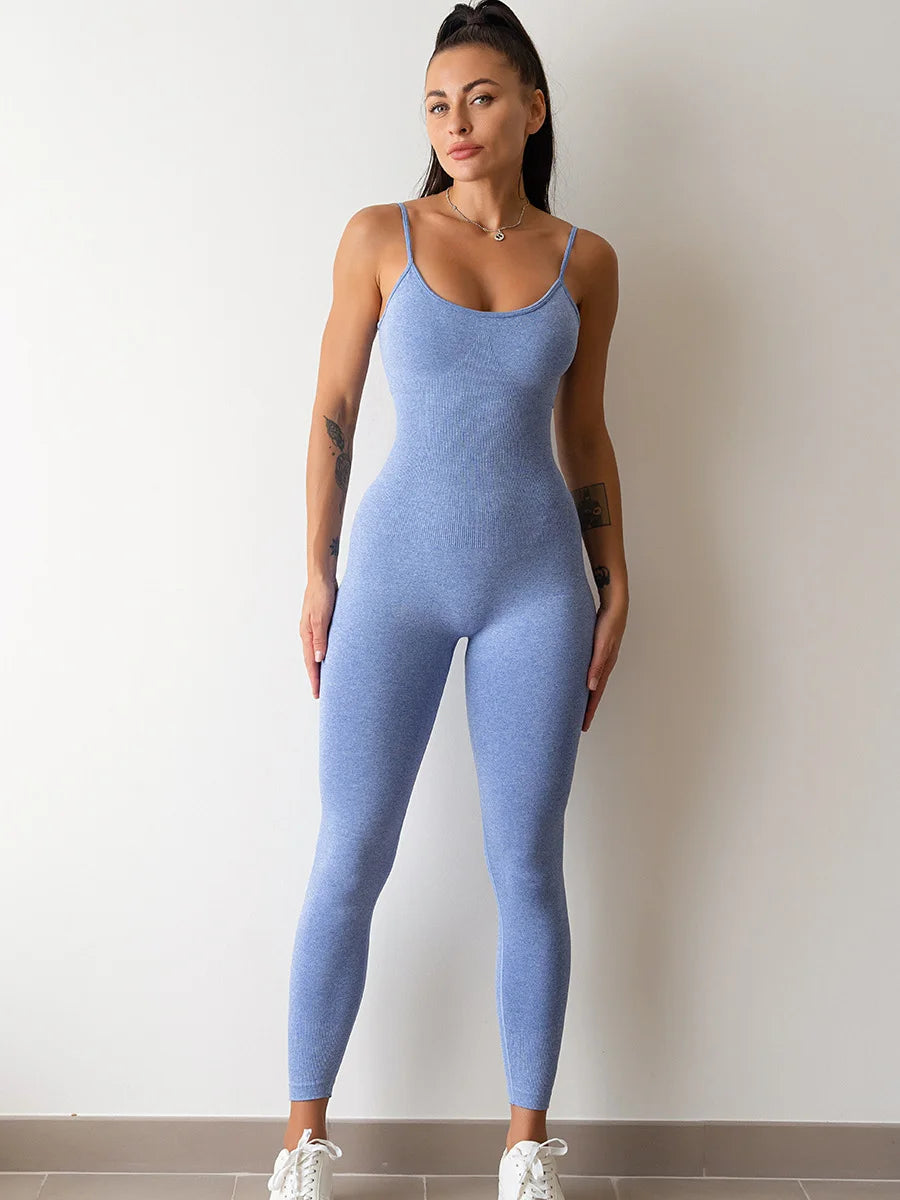 Sport Jumpsuit with Tight Pants