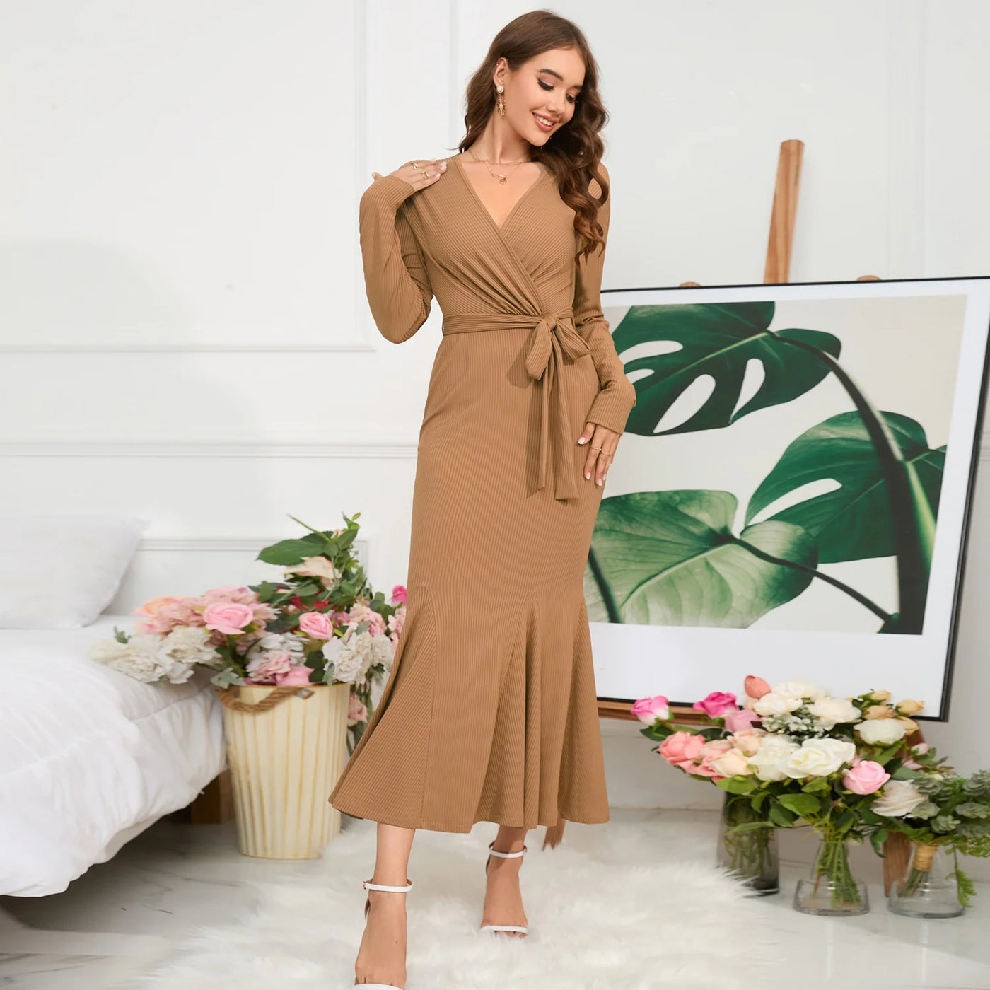 Knitted Long Dress