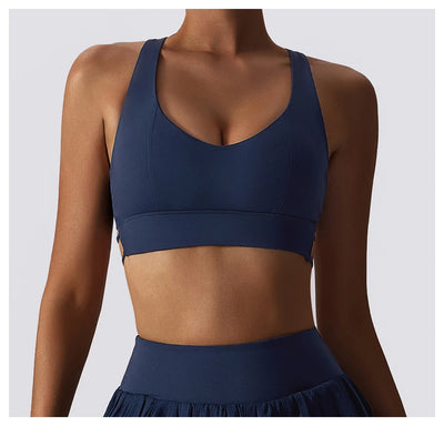 Cross Back Sports Bra