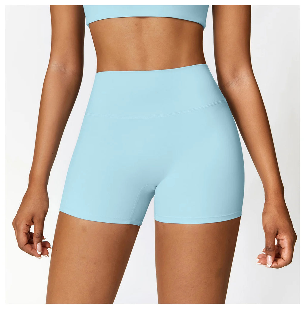 High Waist Sports Tight Shorts
