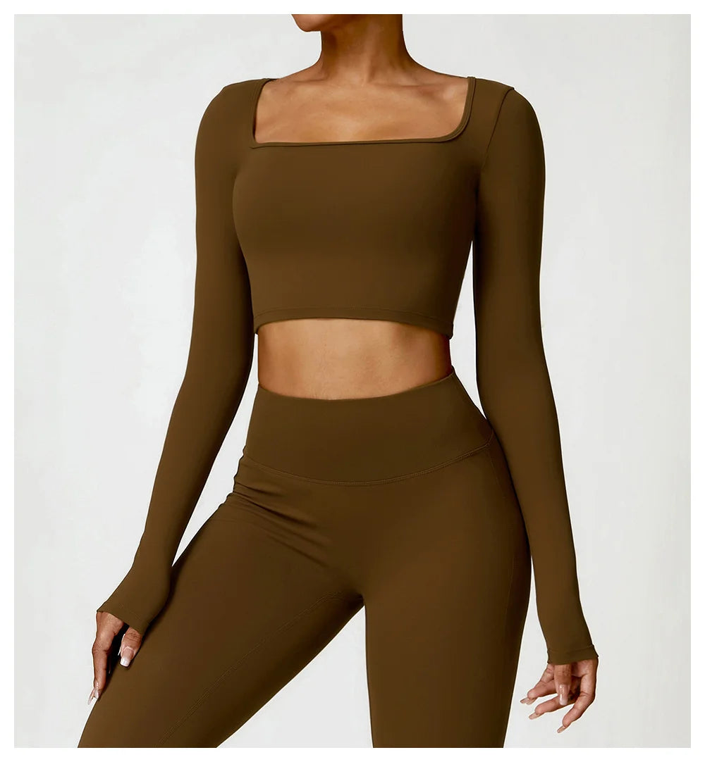 Long Sleeve Fitted Top