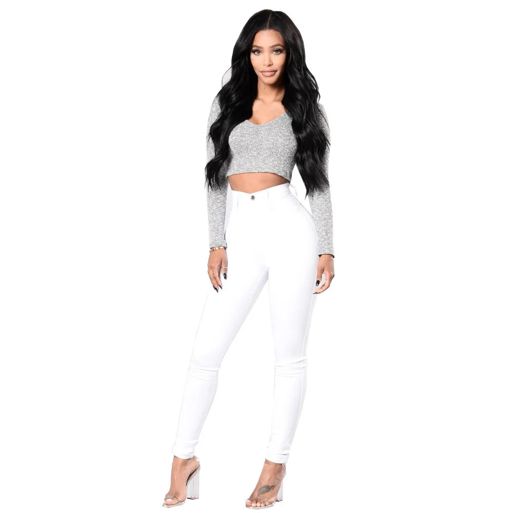 Women’s High Elasticity Skinny Jeans