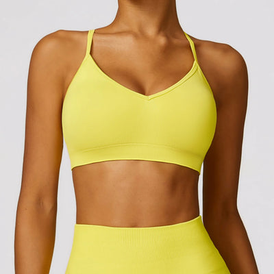Quick Dry Seamless Sports Bra
