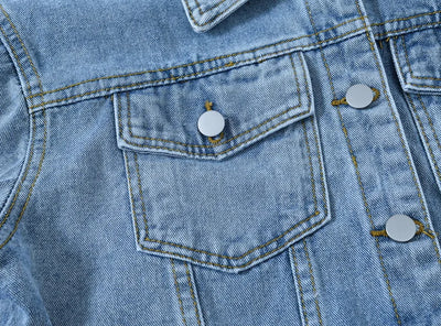 Retro Blue Jeans Jacket