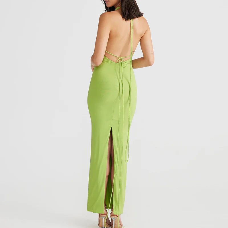 Long Slit Dress