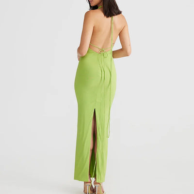 Long Slit Dress