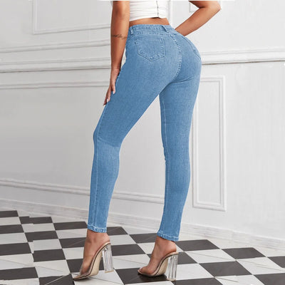 Buttocks Sexy Buttocks Jeans High Waist Pencil Pants