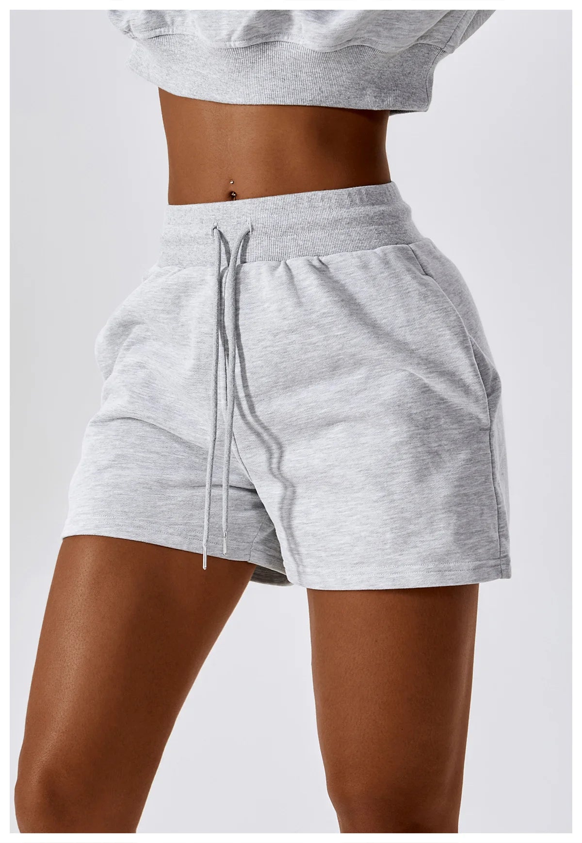 Loose Sport Shorts With Drawstring