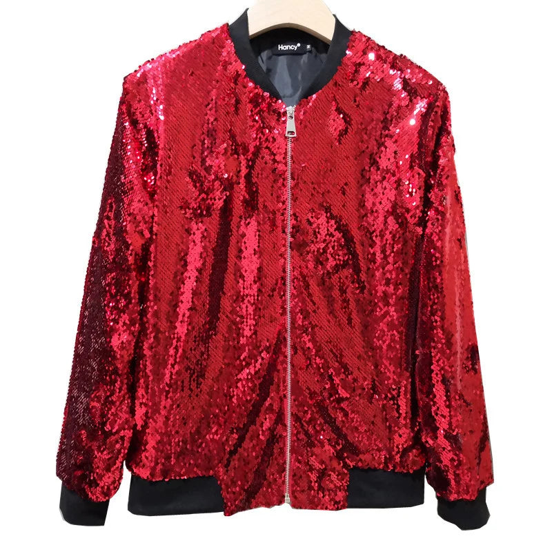 Multicolor Sequin Jacket