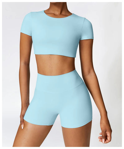High Waist Sports Tight Shorts