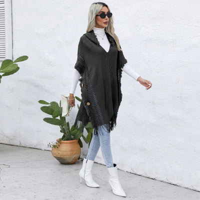 Long Hooded Sweater