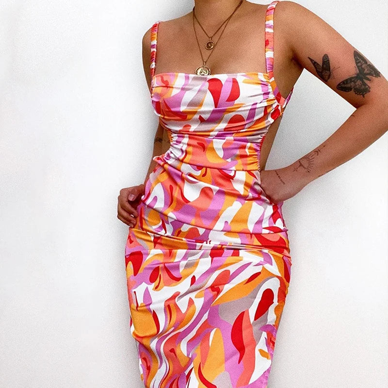 Backless Bow Dress