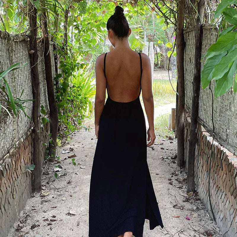 Open Back Dress