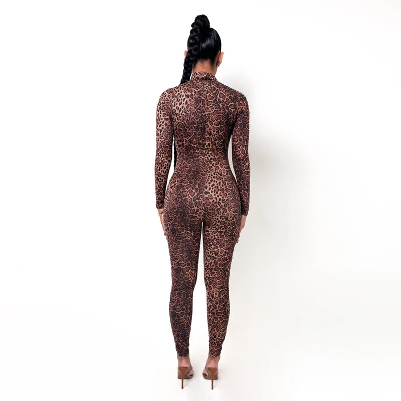 Solid Color Tight Fitting Sports And Fitness Jumpsuit