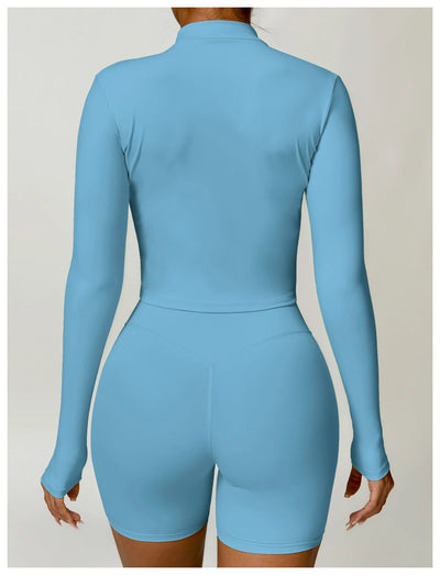 Quick-Drying Sports Jacket With Zipper
