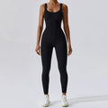 Seamless Sport Jumpsuit With Bra