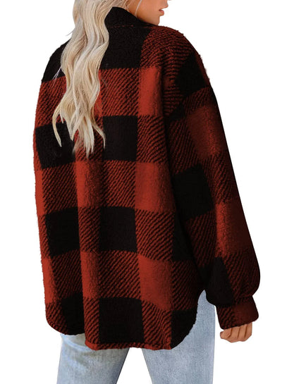 Checked Cashmere Jacket