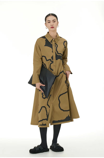 Plus Size Women’s Loose Slimming Dress