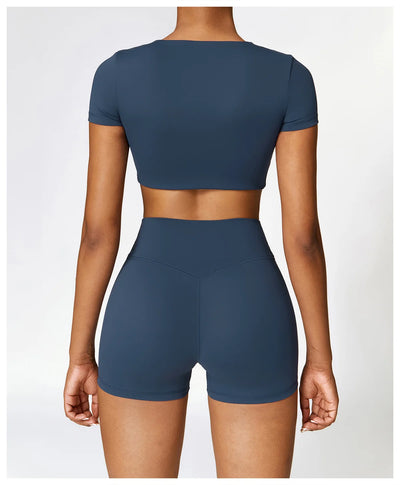 High Waist Sports Tight Shorts
