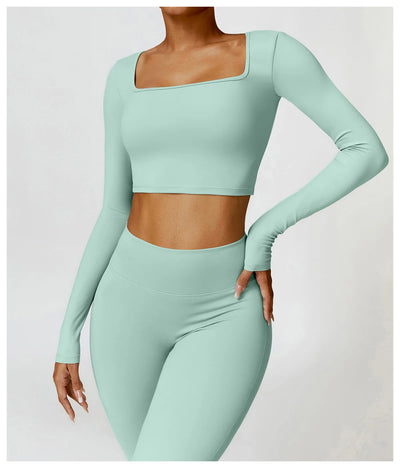 Long Sleeve Fitted Top