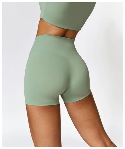 High Waist Sports Tight Shorts