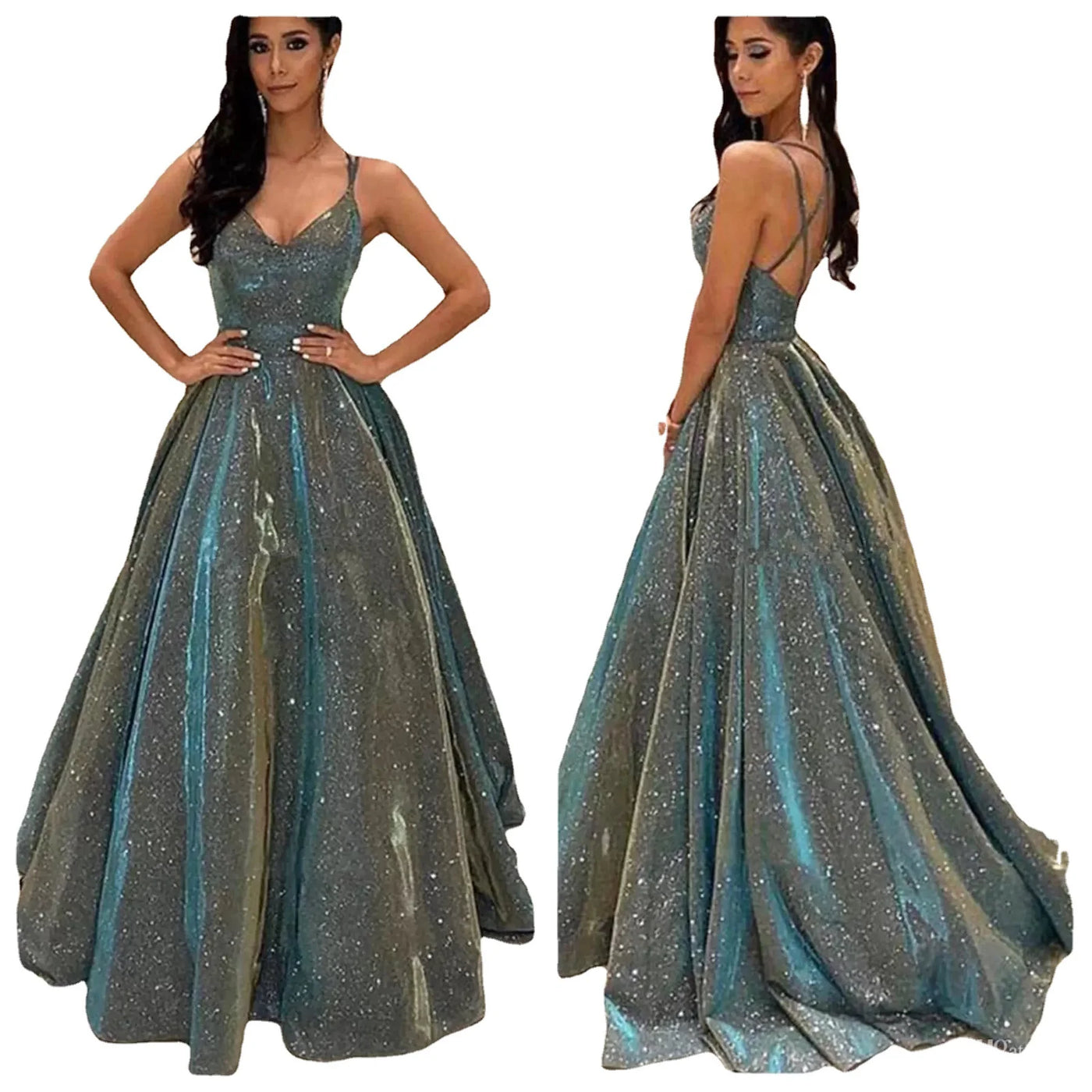Slimming Evening Dress