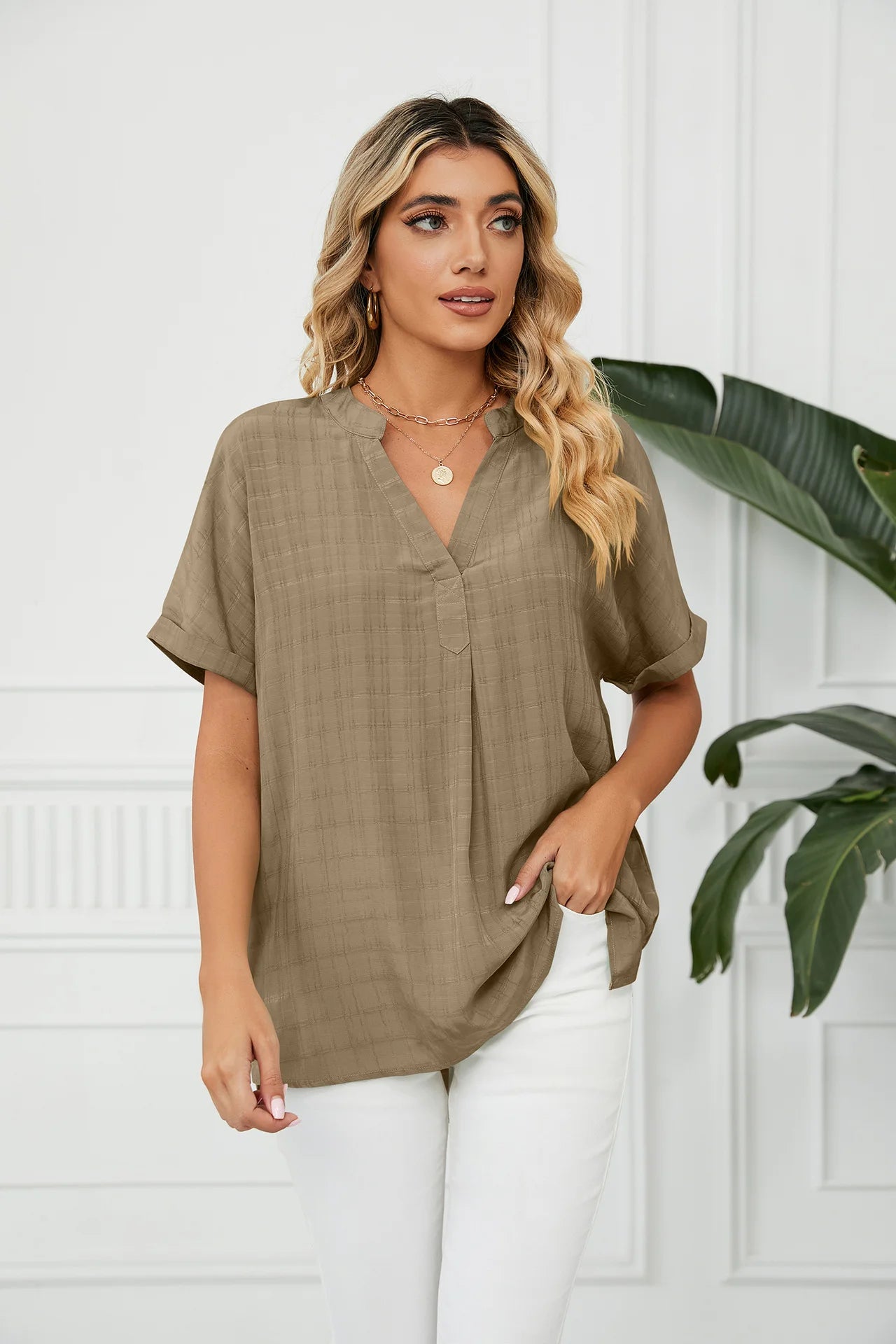 Casual Sleeve Blouse