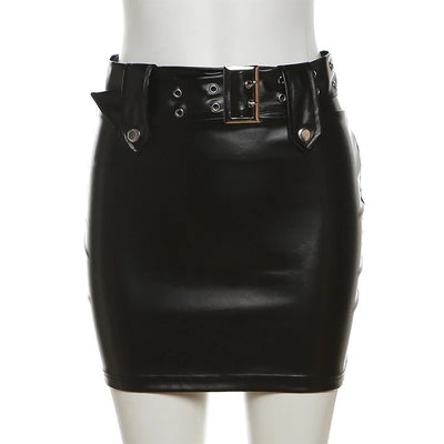 Fashion Stand Up Collar PU Leather Single Breasted Cardigan Jacket