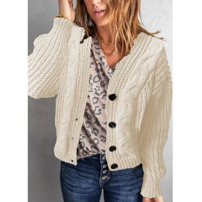 Knitted Cardigan Sweater Jacket