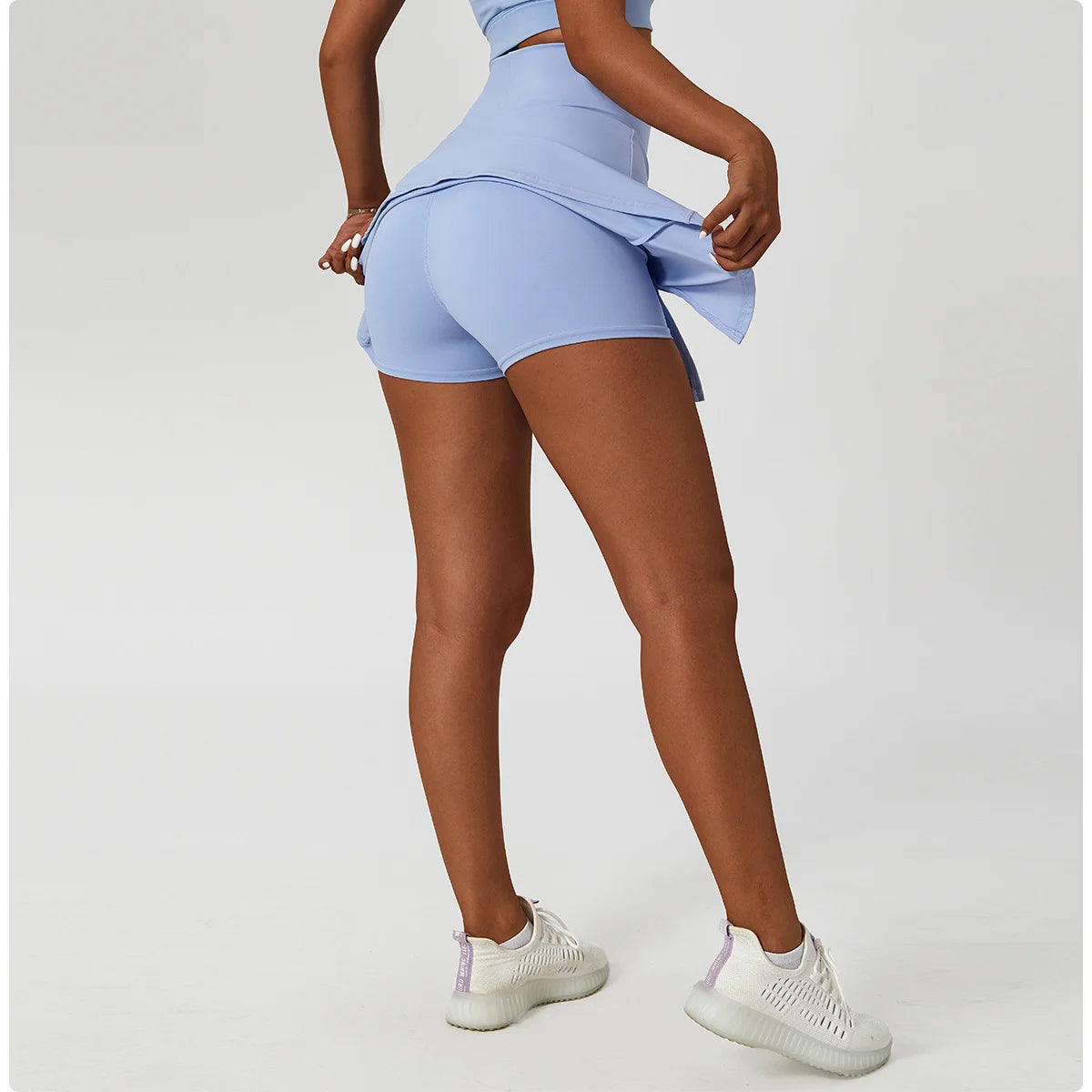 Fitness Tennis Anti Walking Sports Skirt