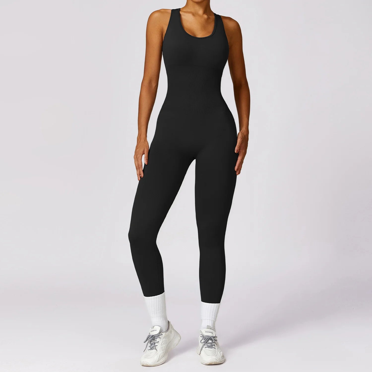 Seamless One Piece Sport Jumpsuit Fitness