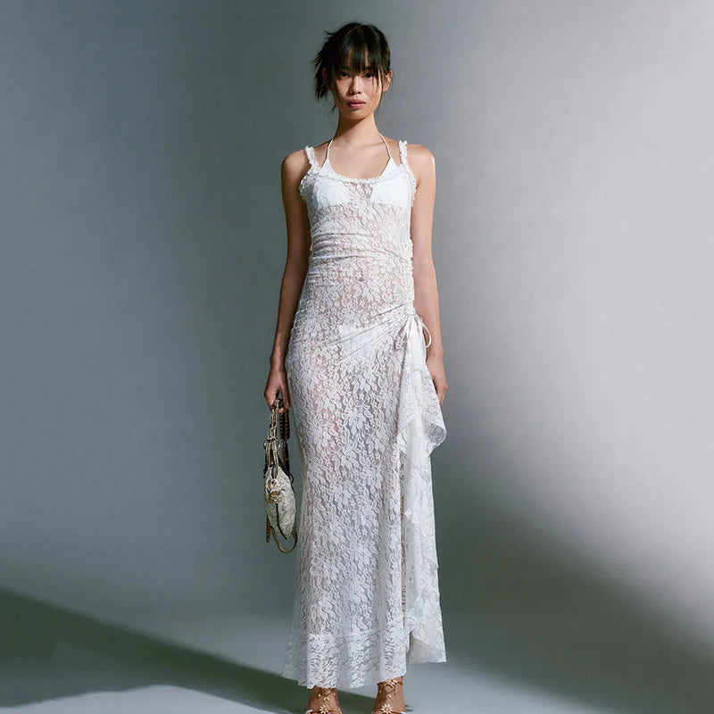 Backless Lace Dress