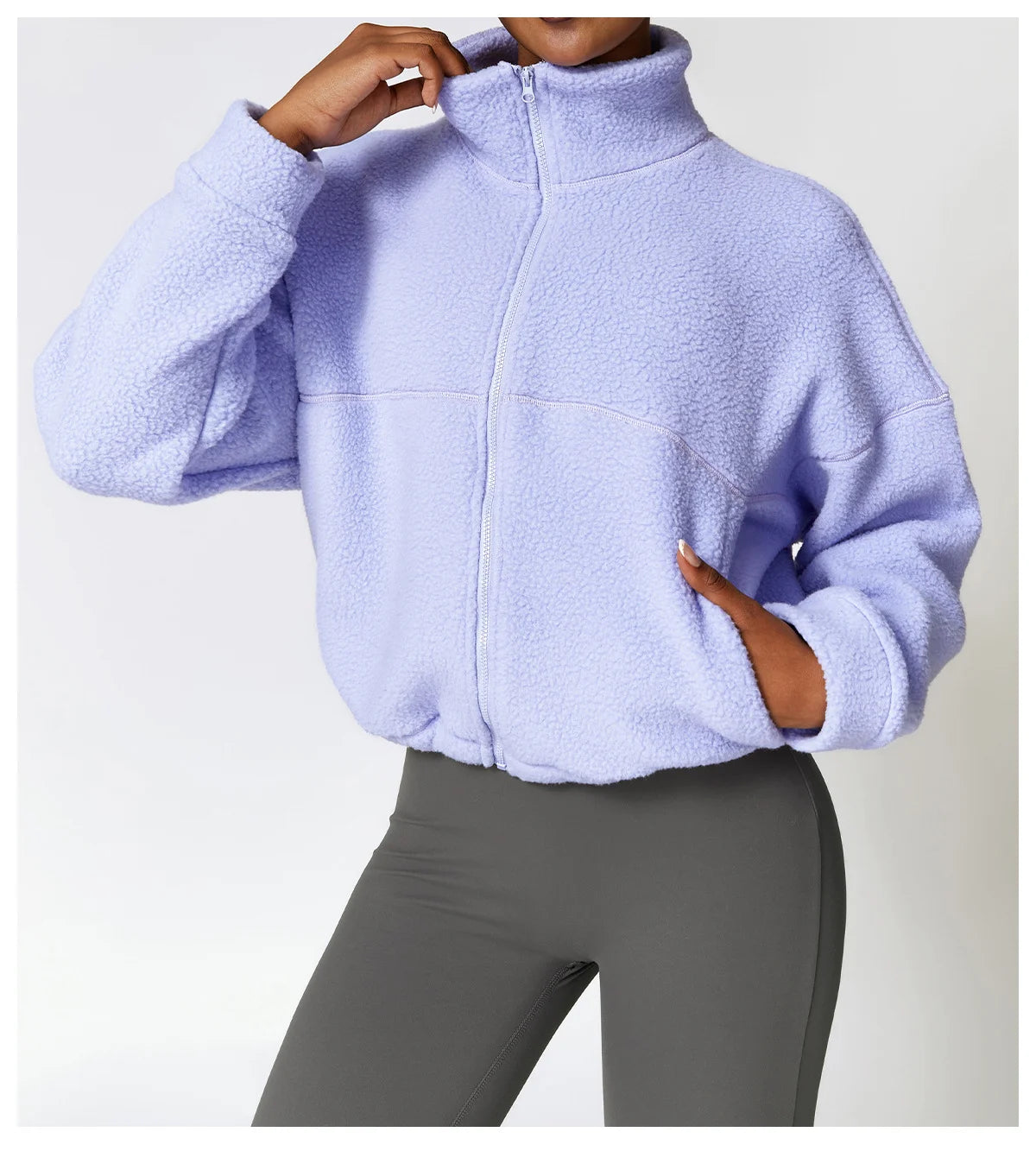 Polar Fitness Jacket With Sports Zipper
