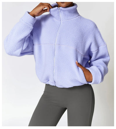 Polar Fitness Jacket With Sports Zipper