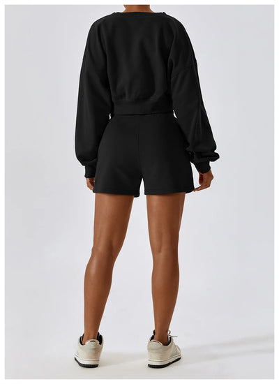 Loose Sport Shorts With Drawstring