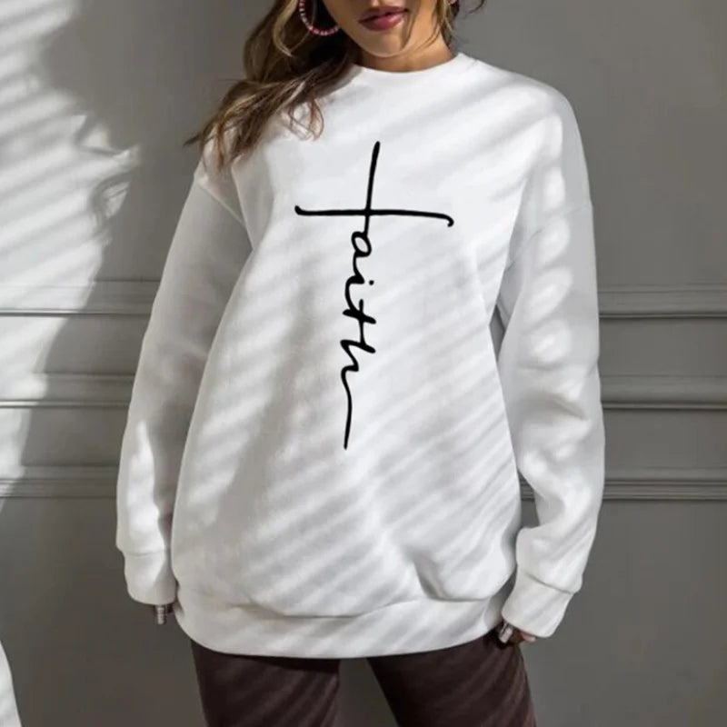 Long Sleeved Round Neck Pullover