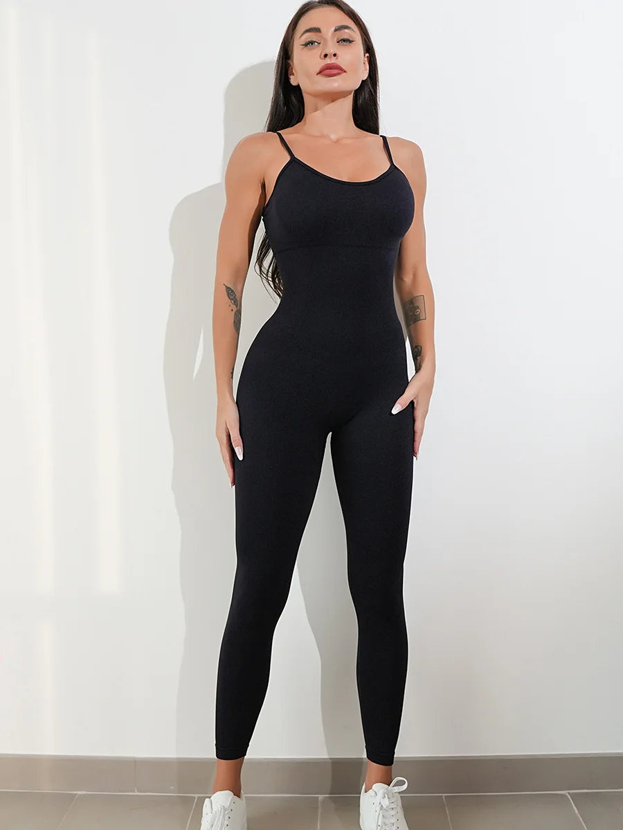 Sport Jumpsuit with Tight Pants