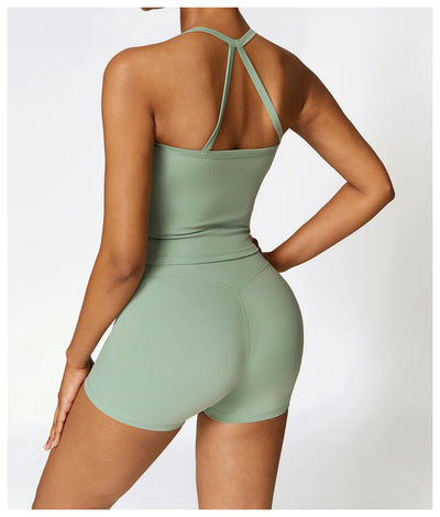 High Waist Sports Tight Shorts
