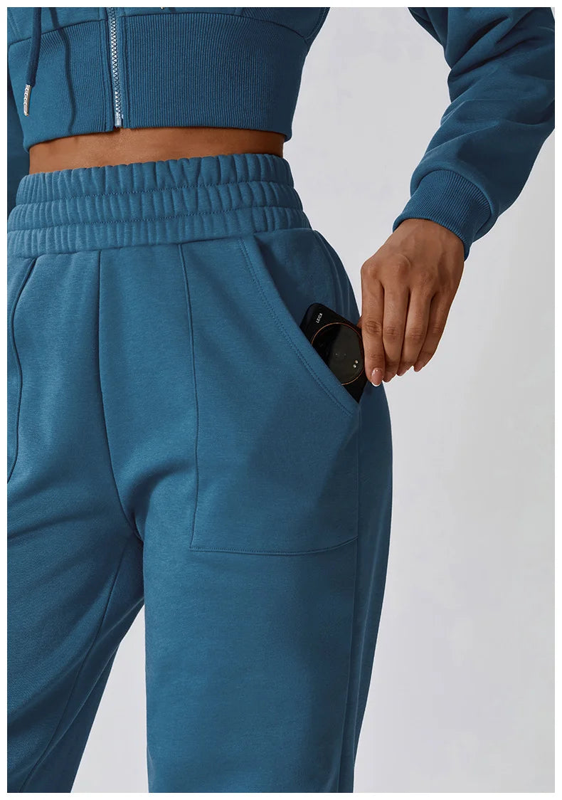 Casual and Versatile Leggings Loose Straight Sweatpants
