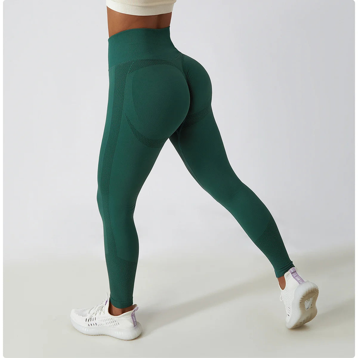 High Rise Breathable Sports Yoga Pants