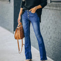 Stretch Flared Skinny Jeans