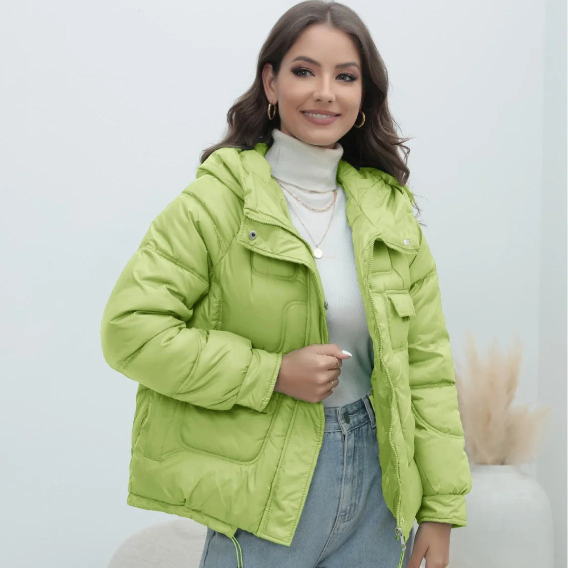Cotton Jacket Collar