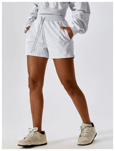 Loose Sport Shorts With Drawstring