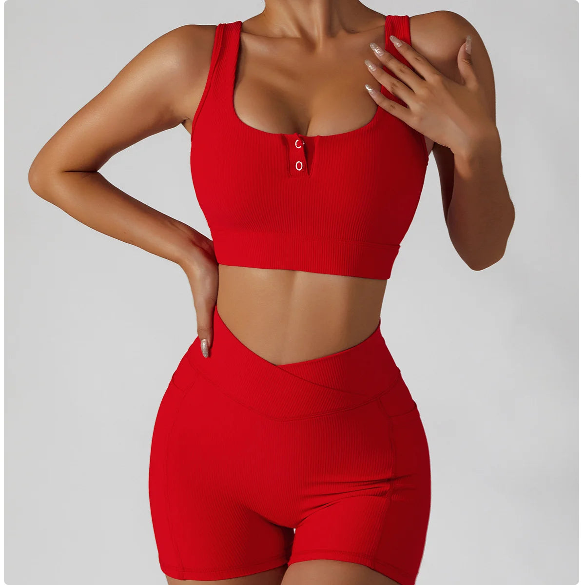 Sports Top With Quick Dry Buttons