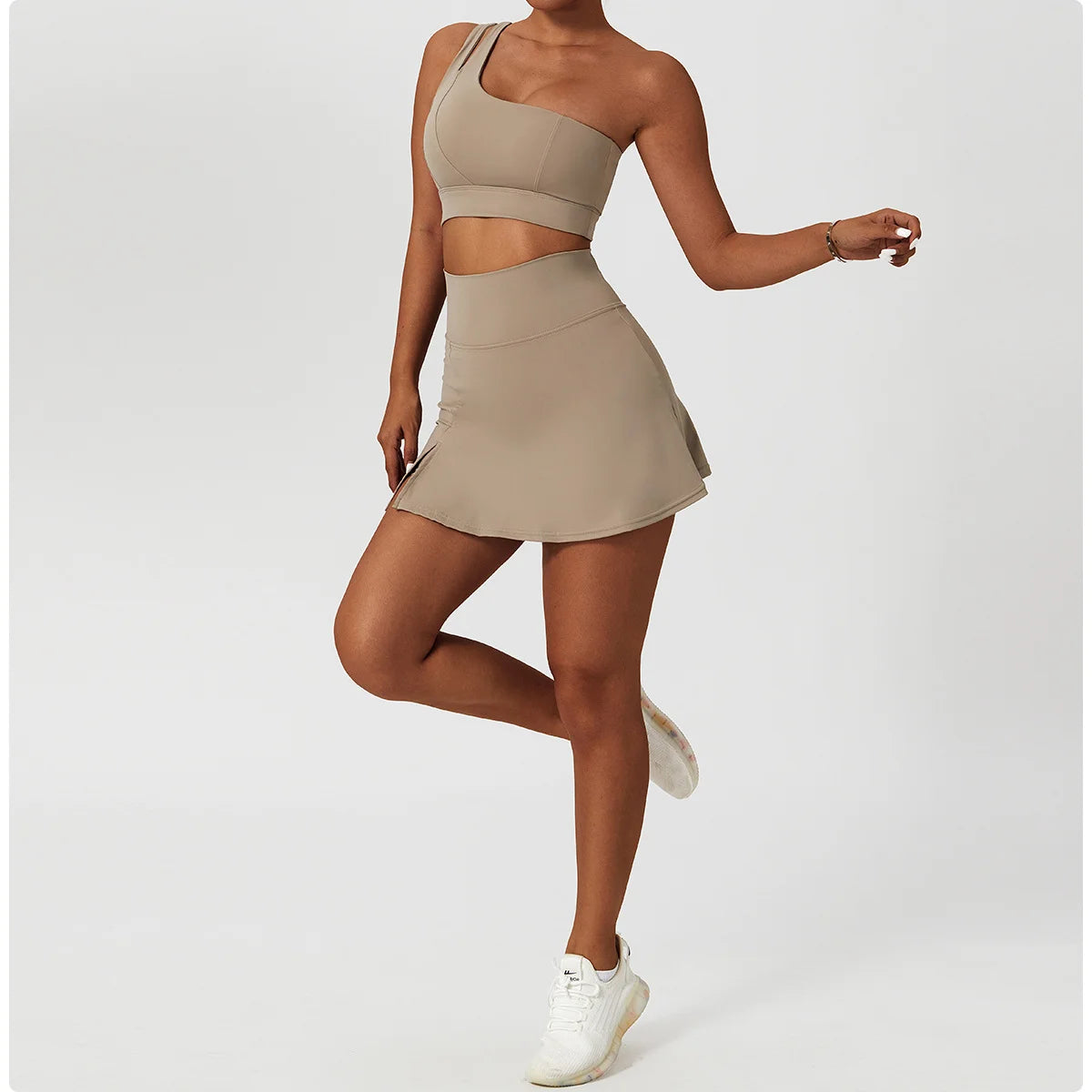 Fitness Tennis Anti Walking Sports Skirt
