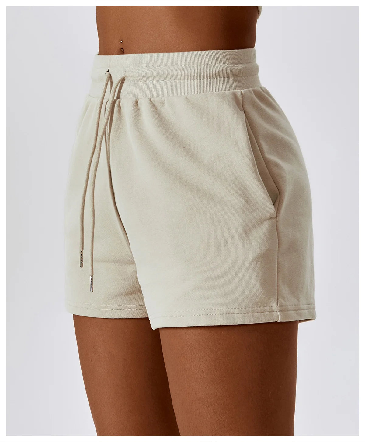 Loose Sport Shorts With Drawstring