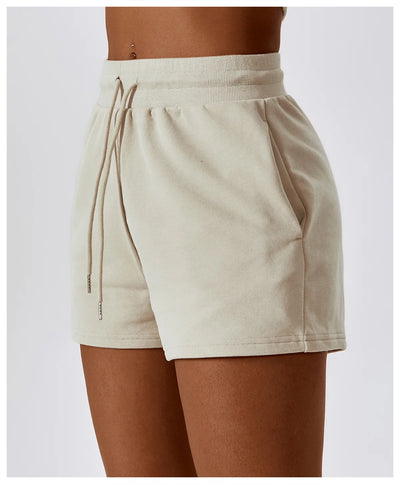 Loose Sport Shorts With Drawstring