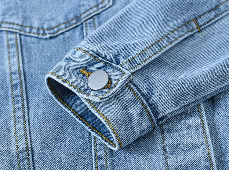 Retro Blue Jeans Jacket