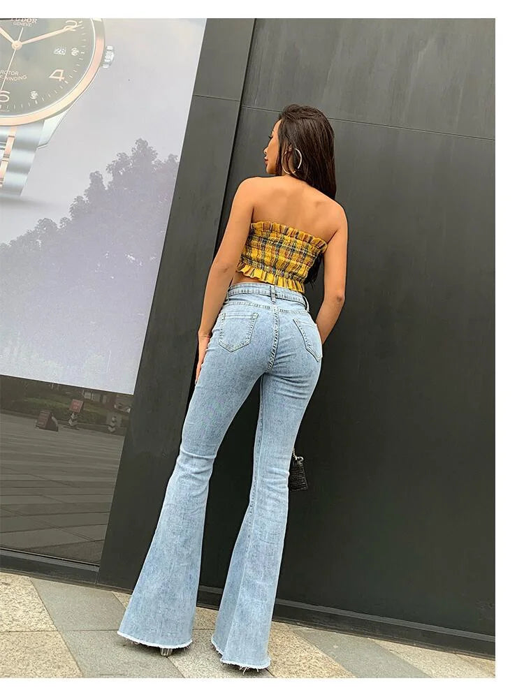Flared Skinny Jeans