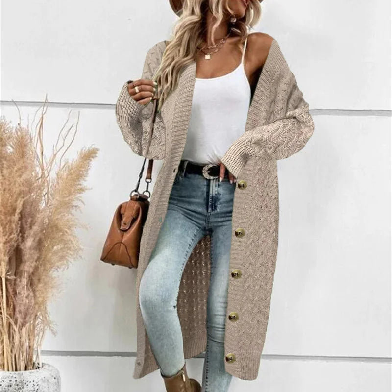 Sweater Jacket Knitted Cardigan